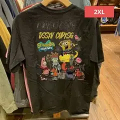 スポンジボブ西遊記Tシャツ ブラック