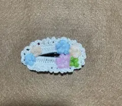 フリルピン、雲花ピン2色セット