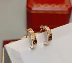 Cartier カルティエ・ラブシリーズ スクリューイヤリング 美品