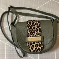 レオパードショルダーバッグ