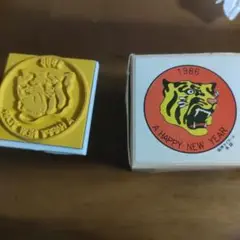 ビンテージ 1986年 阪神タイガース スタンプ