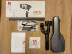 美品Zhiyun Smooth-Qスマホ用 3軸 スタビライザー 日本語説明付き