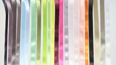 ◆1〜22【在庫あり】リボン　サテン　各色　3種類を各1メートルずつ　他