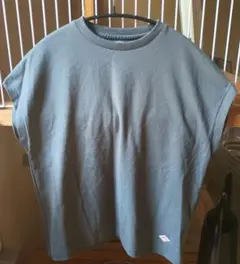 DANTON　ドルマンスリーブTシャツオーバーサイズ コールグレー