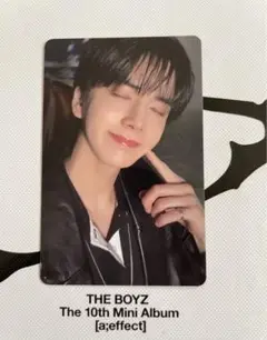 the boyz ヨンフン a;effect アルバム封入トレカ