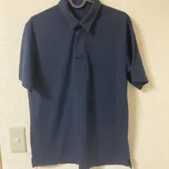 無印良品　ネイビー 半袖ポロシャツ　M