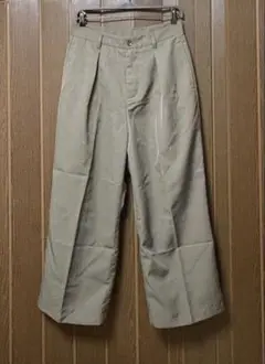 未使用 クティール ベージュ ワイドパンツ Sサイズ