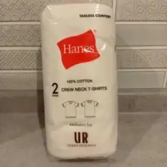 Hanes クルーネックTシャツ 2枚入り XL