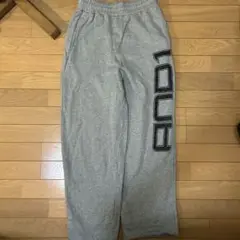 【本日限定価格】 AND1 グレー ロゴ入り スウェットパンツ