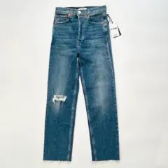 新品 RE/DONE リダン High Rise Stone Pipe 25