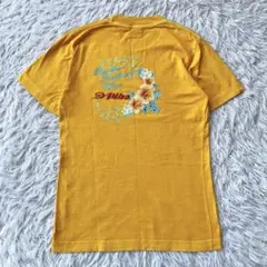ピコ Tシャツ Y2K ハイビスカス M ハワイアン イエロー 41