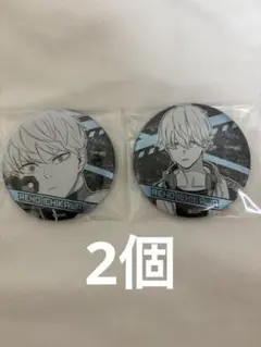 怪獣8号 市川レノ　デコレクション缶バッジ2個セット