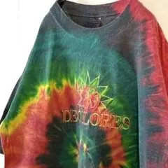 ギルダン DECOLORES タイダイ 総柄 模様 Tシャツ L 古着
