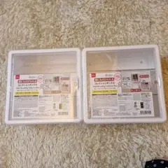 【新品未使用 】ダイソー　壁にも付けられる　コレクションボックス 2個セット