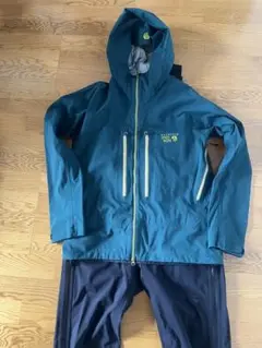 MOUNTAIN HARD WEAR スノージャケットMビブパンツM上下セット