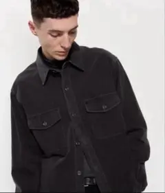 sh- 様　　UNIQLO ジャージーオーバーシャツ