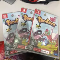 新品 Switch SW版 Temtem(テムテム)通常版　3点