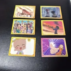 おジャ魔女どれみ　ステッカーセット　まとめ売り　6枚