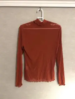 【Avail】シースルートップス 赤