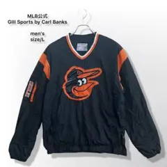 MLB ナイロンジャケット プルオーバー オリオールズ GIII メンズ