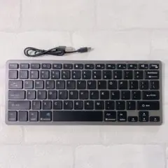 新品⭐️ワイヤレス キーボード Bluetooth 薄型 コンパクト USB充電