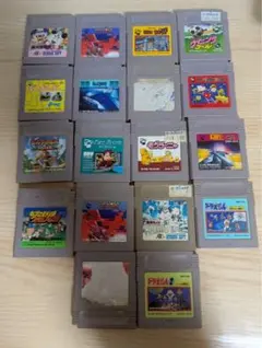 ゲームボーイソフト 18本まとめ　動作未確認