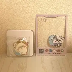 ちいかわパーク モモンガ クリアカード＆メタルチャーム