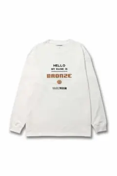 VAULTROOM BRONZE L/S TEE【XLサイズ】