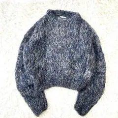 美品　Maiami basic 手編み　デザインローゲージハンドニット　ドイツ製 美品Maiami basic 手編みデザインローゲージハンドニットドイツ製