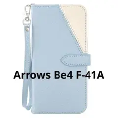 Arrows Be4 F-41Aケース 手帳型 ストラップ付き スマホケース