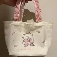 mikkoトートバッグ⭐︎ムース⭐︎ランチバッグ