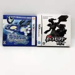 【2点セット】任天堂DS 3DS ポケットモンスター　サファイア　ホワイト