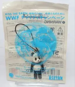 匿名配送 ベアブリック パンダ ストラップ WWFチャリティーキャンペーン