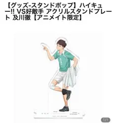 ハイキュー!! VS好敵手 アクリルスタンドプレート 及川徹【アニメイト限定】