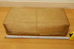 古い柳行李　籠　収納籠　レトロ　時代物　10-4