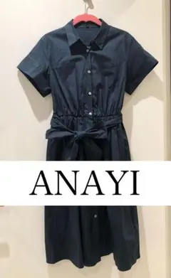 ANAYI アナイ エレガンス ロングワンピース