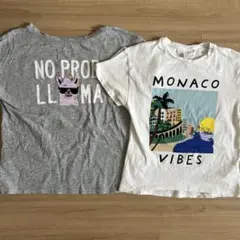 ZARA GAP スパンコールTシャツ　140 2枚セット