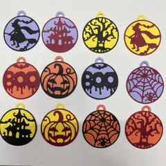 ペーパークラフト ハロウィン タグ ダイカット アルバムクラフト