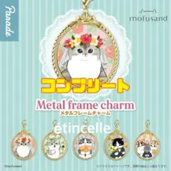 mofsand モフサンド メタルフレームチャーム 全5種　コンプリート　コンプ