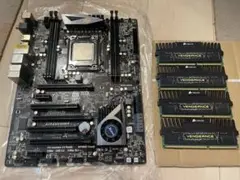 ASUS X79マザーボード + i7-3820+32GB（8×4）メモリ