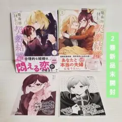 魔術師団長の契約結婚(コミック)1~2巻セット 特典付き