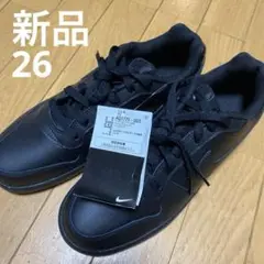 NIKE ナイキ エバノン ブラック ロー LOW 新品 26㎝ オールブラック