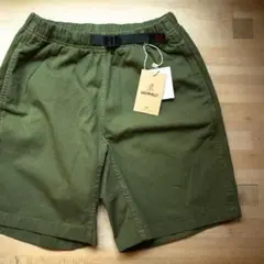 新品 GRAMICCI グラミッチ Gショーツ S ショートパンツ 緑