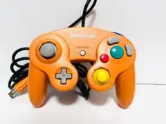 Nintendo ゲームキューブ コントローラー オレンジ DOL-003　②