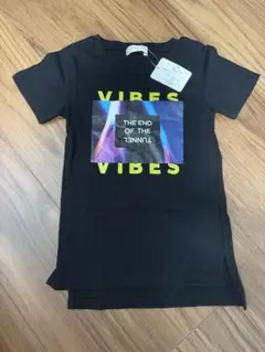 黒いグラフィックTシャツ サイズ110