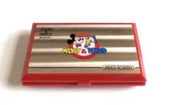 GAME & WATCH ミッキー&ドナルドゲームウオッチ　任天堂