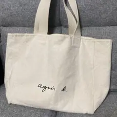 アニエスべーキャンバストートバッグ30×32×16cm