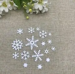 新品未使用品　雪の結晶 小　クラフトパンチセット