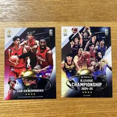 三遠ネオフェニックス　チャンピオンシップ　ステッカー　2枚　Bリーグ　くじプラ
