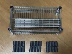 スチールラック 奥行15cm × 幅30cm x 高さ30cm